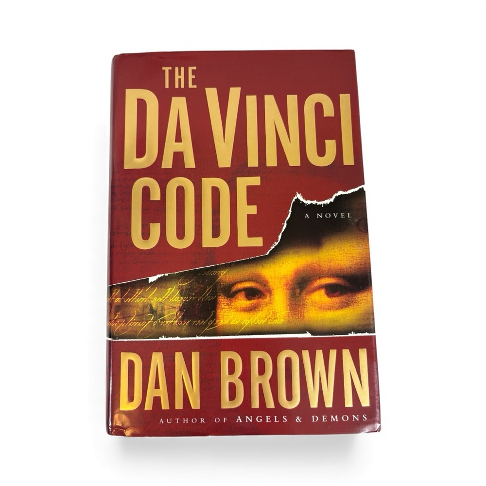 The Da Vinci Code by Dan Brown - Red Cover Coffee Table Book